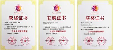 艺术设计系产品设计专业学生获湖南文化创意产品成果展多项奖励